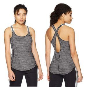 adidas Women's Performer X-back Tank Top Black Siz